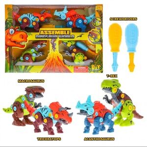 Dinosaur Adventure DIY Building Set
